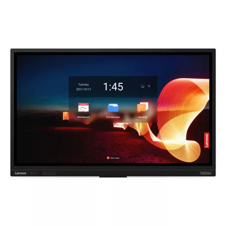 Lenovo ThinkVision T65, 165,1 cm (65"), 3840 x 2160 pixelek, 4K Ultra HD, LED, 8 ms, Fekete