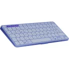 Logitech 920-012966, QWERTZ, Német, Ollós billentyűzet, 1,8 cm, 1 mm, Halványlila