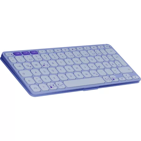 Logitech 920-012966, QWERTZ, Német, Ollós billentyűzet, 1,8 cm, 1 mm, Halványlila