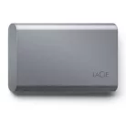 LaCie Mobile SSD Secure, 1 TB, USB C-típus, 3.2 Gen 2 (3.1 Gen 2), 1050 MB/s, Jelszavas védelem, Szürke