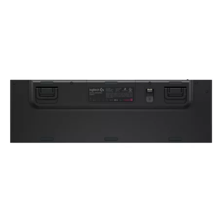 Logitech G G915 X LIGHTSPEED, Vezetékes és vezeték nélküli, RF vezeték nélküli + Bluetooth, Mechanikus billentyűkapcsoló, QWERTY, LED, Fekete