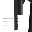 Lenovo ThinkVision T24d-30, 61 cm (24"), 1920 x 1200 pixelek, Full HD, LED, 6 ms, Fekete