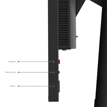 Lenovo ThinkVision T24d-30, 61 cm (24"), 1920 x 1200 pixelek, Full HD, LED, 6 ms, Fekete