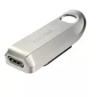 SanDisk Ultra Luxe, 1 TB, USB C-típus, 3.2 Gen 1 (3.1 Gen 1), 400 MB/s, Kupak nélküli, Rozsdamentes acél