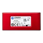 Kingston Technology XS1000 Red, 1 TB, USB C-típus, 3.2 Gen 2 (3.1 Gen 2), 1050 MB/s, Vörös