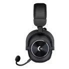 Logitech G PRO X Wireless 2 Headset + Stand, Vezetékes és vezeték nélküli, Játék, 20 - 20000 Hz, 345 g, Headset, Fekete