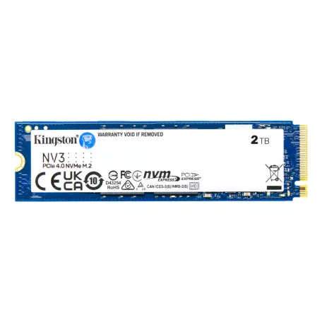 Kingston Technology NV3, 2 TB, M.2, 6000 MB/s