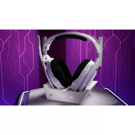 ASTRO Gaming A50 (Gen 5), Vezeték nélküli, Játék, 20 - 20000 Hz, 375 g, Headset, Fehér