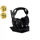 ASTRO Gaming A50 (Gen 5), Vezeték nélküli, Játék, 20 - 20000 Hz, 375 g, Headset, Fekete