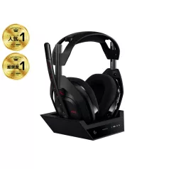   ASTRO Gaming A50 (Gen 5), Vezeték nélküli, Játék, 20 - 20000 Hz, 375 g, Headset, Fekete