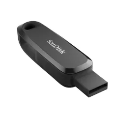   SanDisk SDDDC6-032G-G46, 32 GB, USB C-típus, 3.2 Gen 1 (3.1 Gen 1), 100 MB/s, Forgó, Fekete