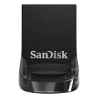 SanDisk Ultra Fit, 1 TB, USB A típus, 3.2 Gen 1 (3.1 Gen 1), 400 MB/s, Kupak nélküli, Fekete