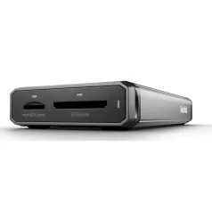   SanDisk PRO-READER, MicroSD (TransFlash), SD, Fekete, Szürke, USB 3.2 Gen 2 (3.1 Gen 2) Type-C, 60 mm, 115,3 mm, 19,1 mm