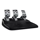 Logitech G 991-000539, Kormánykerék + pedálok + fejhallgató, PC, PlayStation 4, PlayStation 5, Playstation 3, 900°, Vezetékes, USB, Alumínium, Fekete