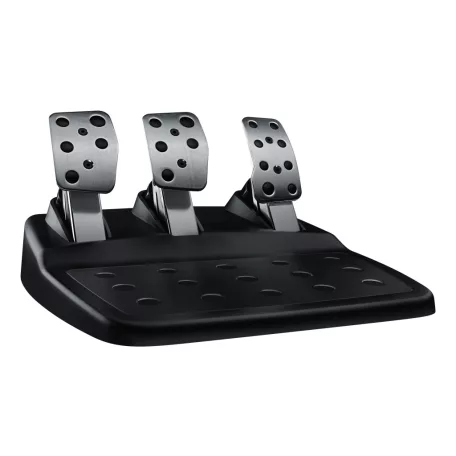 Logitech G 991-000539, Kormánykerék + pedálok + fejhallgató, PC, PlayStation 4, PlayStation 5, Playstation 3, 900°, Vezetékes, USB, Alumínium, Fekete