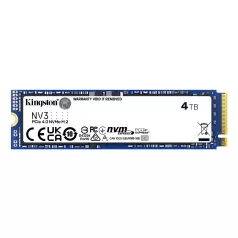 Kingston Technology NV3, 4 TB, M.2, 6000 MB/s