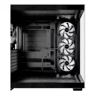 be quiet! LIGHT BASE 600 LX Black, Midi Tower, PC, Fekete, ATX, Micro ATX, Mini-ITX, Akrilnitril-butadiénsztirol (ABS), Üveg, SGCC, Játék