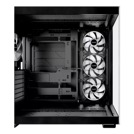 be quiet! LIGHT BASE 600 LX Black, Midi Tower, PC, Fekete, ATX, Micro ATX, Mini-ITX, Akrilnitril-butadiénsztirol (ABS), Üveg, SGCC, Játék