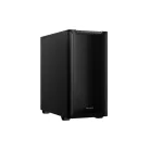 be quiet! PURE BASE 501 Black, Midi Tower, PC, Fekete, ATX, Micro ATX, Mini-ITX, Akrilnitril-butadiénsztirol (ABS), Acél, Játék