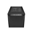 be quiet! PURE BASE 501 Black, Midi Tower, PC, Fekete, ATX, Micro ATX, Mini-ITX, Akrilnitril-butadiénsztirol (ABS), Acél, Játék
