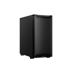   be quiet! PURE BASE 501 Airflow Black, Midi Tower, PC, Fekete, ATX, Micro ATX, Mini-ITX, Akrilnitril-butadiénsztirol (ABS), Acél, Játék