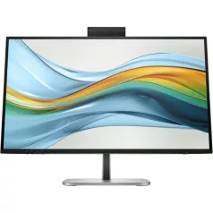   HP Series 5 Pro 27 inch QHD USB-C Conferencing Monitor - 527pm, 68,6 cm (27"), 2560 x 1440 pixelek, Quad HD, LCD, 5 ms, Fekete