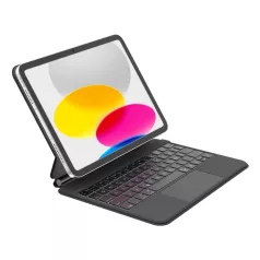   Belkin BBZ002de-V3, QWERTZ, Német, Érintőpad, Apple, iPad 10.9" (10 Gen), Fekete