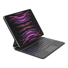   Belkin BBZ003de-V2, QWERTZ, Német, Érintőpad, Apple, iPad Pro 13" (M4), Fekete
