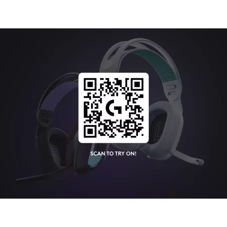 Logitech G G522 Lightspeed, Vezeték nélküli, 20 - 20000 Hz, Játék, 290 g, Headset, Fehér