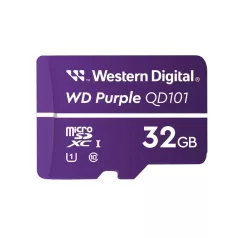   Western Digital WD Purple SC QD101, 32 GB, MicroSDHC, Class 10, Class 1 (U1), Lila