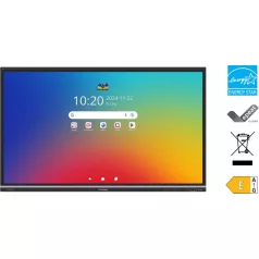   Viewsonic IFP8651 Display, 2,18 M (86"), 1428,48 x 803,52 mm, 500 cd/m², 1,07 milliárd szín, 3840 x 2160 pixelek, TFT-LCD