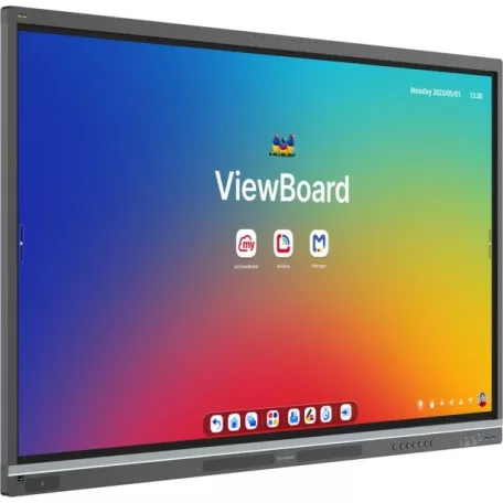 Viewsonic IFP8651 Display, 2,18 M (86"), 1428,48 x 803,52 mm, 500 cd/m², 1,07 milliárd szín, 3840 x 2160 pixelek, TFT-LCD