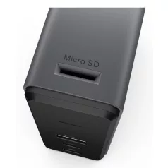   Lenovo X9 Charging GaN Dock, Vezetékes, USB 3.2 Gen 2 (3.1 Gen 2) Type-C, 60 W, Szürke, MicroSD (TransFlash), 3840 x 2160 pixelek