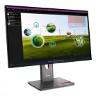 Lenovo ThinkVision P27Q-40, 68,6 cm (27"), 2560 x 1440 pixelek, Quad HD, LED, 6 ms, Fekete