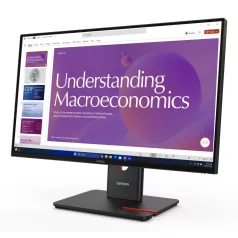   Lenovo ThinkVision T24D-40, 60,5 cm (23.8"), 1920 x 1080 pixelek, Full HD, LCD, 6 ms, Fekete