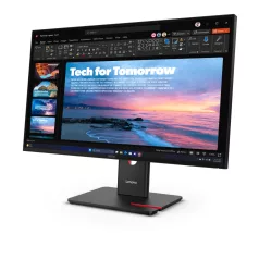   Lenovo ThinkVision T27QD-40, 68,6 cm (27"), 2560 x 1440 pixelek, Wide Quad HD, LED, 6 ms, Fekete