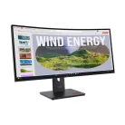 Lenovo ThinkVision T34WD-40, 86,4 cm (34"), 3440 x 1440 pixelek, Wide Quad HD, LED, 6 ms, Fekete