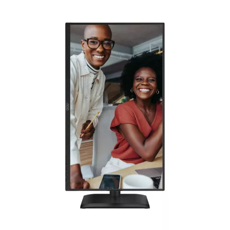 AOC 24E4U, 60,5 cm (23.8"), 1920 x 1080 pixelek, Full HD, LED, 4 ms, Fekete
