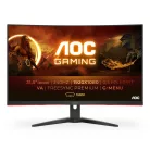 AOC G2 C32G2ZE/BK, 80 cm (31.5"), 1920 x 1080 pixelek, Full HD, LED, 4 ms, Fekete, Vörös