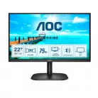 AOC B2 22B2H/EU, 54,6 cm (21.5"), 1920 x 1080 pixelek, Full HD, LED, 4 ms, Fekete