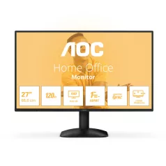   AOC B3 27B31H, 68,6 cm (27"), 1920 x 1080 pixelek, Full HD, 4 ms, Fekete