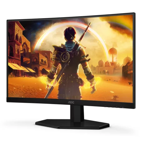 AOC G4 C24G42E, 59,9 cm (23.6"), 1920 x 1080 pixelek, Full HD, LED, 4 ms, Fekete, Vörös