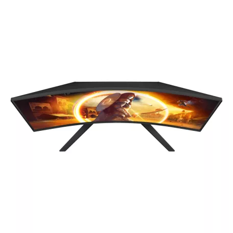 AOC G4 CQ32G4VE, 80 cm (31.5"), 2560 x 1440 pixelek, Quad HD, LCD, 1 ms, Fekete, Szürke