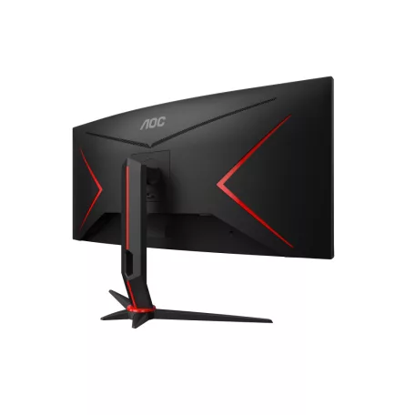 AOC G2 CU34G2XP, 86,4 cm (34"), 3440 x 1440 pixelek, UltraWide Quad HD, LED, 5 ms, Fekete, Vörös