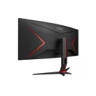 AOC G2 CU34G2XP, 86,4 cm (34"), 3440 x 1440 pixelek, UltraWide Quad HD, LED, 5 ms, Fekete, Vörös