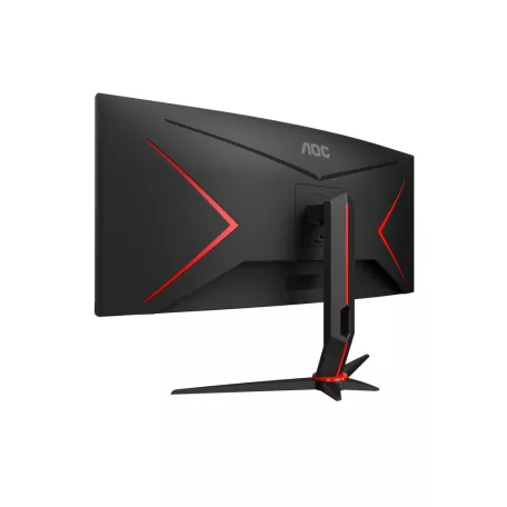 AOC G2 CU34G2XP, 86,4 cm (34"), 3440 x 1440 pixelek, UltraWide Quad HD, LED, 5 ms, Fekete, Vörös
