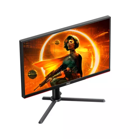 AOC G3 Q27G3XMN/BK, 68,6 cm (27"), 2560 x 1440 pixelek, 2K Ultra HD, LED, 1 ms, Fekete, Vörös
