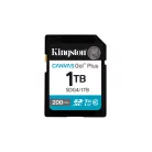Kingston Technology Canvas Go! Plus , 1 TB, SDXC, Class 10, UHS-I, 200 MB/s, 160 MB/s