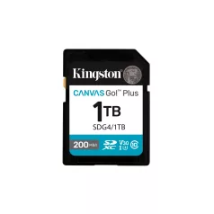   Kingston Technology Canvas Go! Plus , 1 TB, SDXC, Class 10, UHS-I, 200 MB/s, 160 MB/s