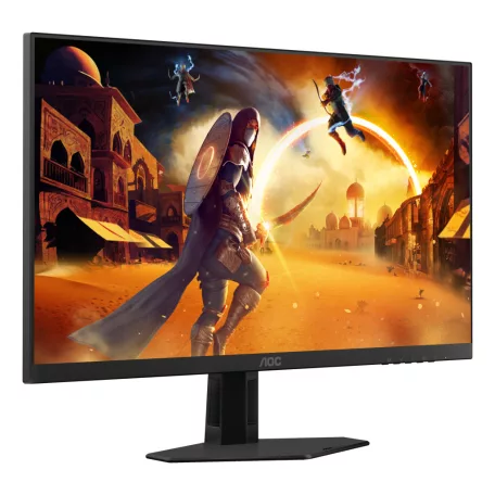 AOC G4 Q24G4RE, 60,5 cm (23.8"), 2560 x 1440 pixelek, Quad HD, LED, 1 ms, Fekete, Vörös